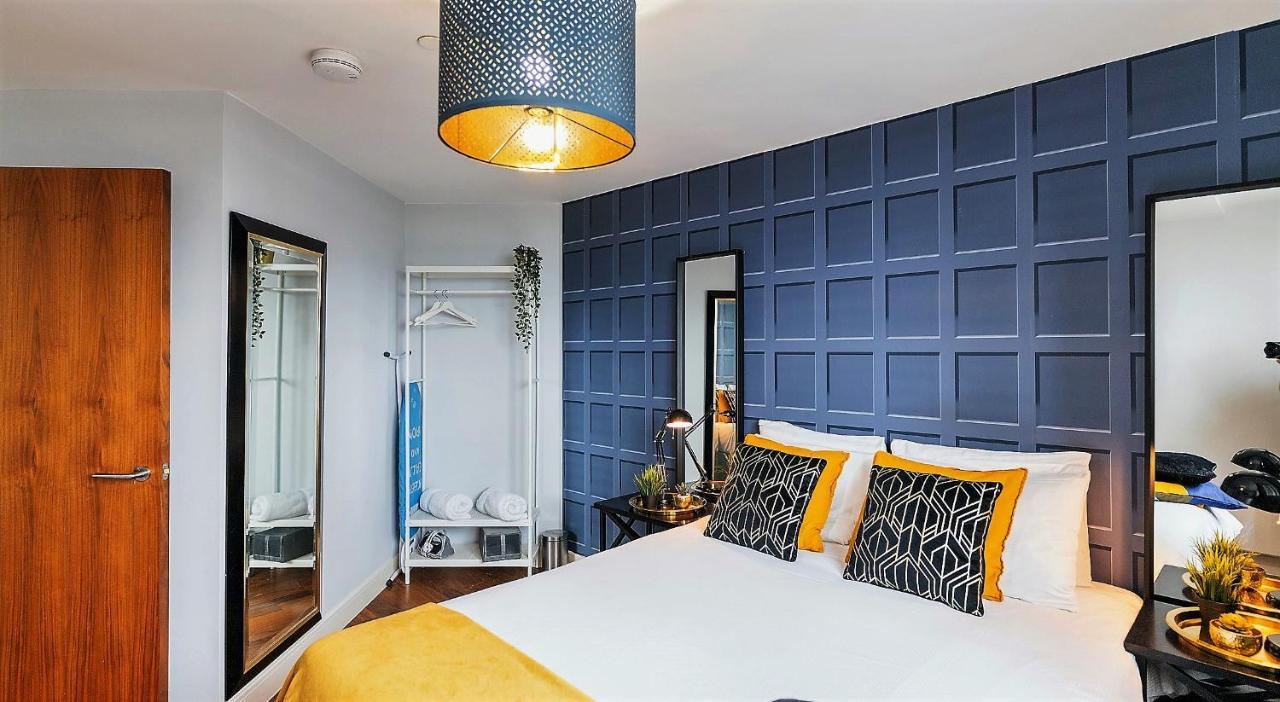 Luxury 9Ine Broad Street Apartments, Beautiful City View, Public Parking, Birmingham Exteriér fotografie