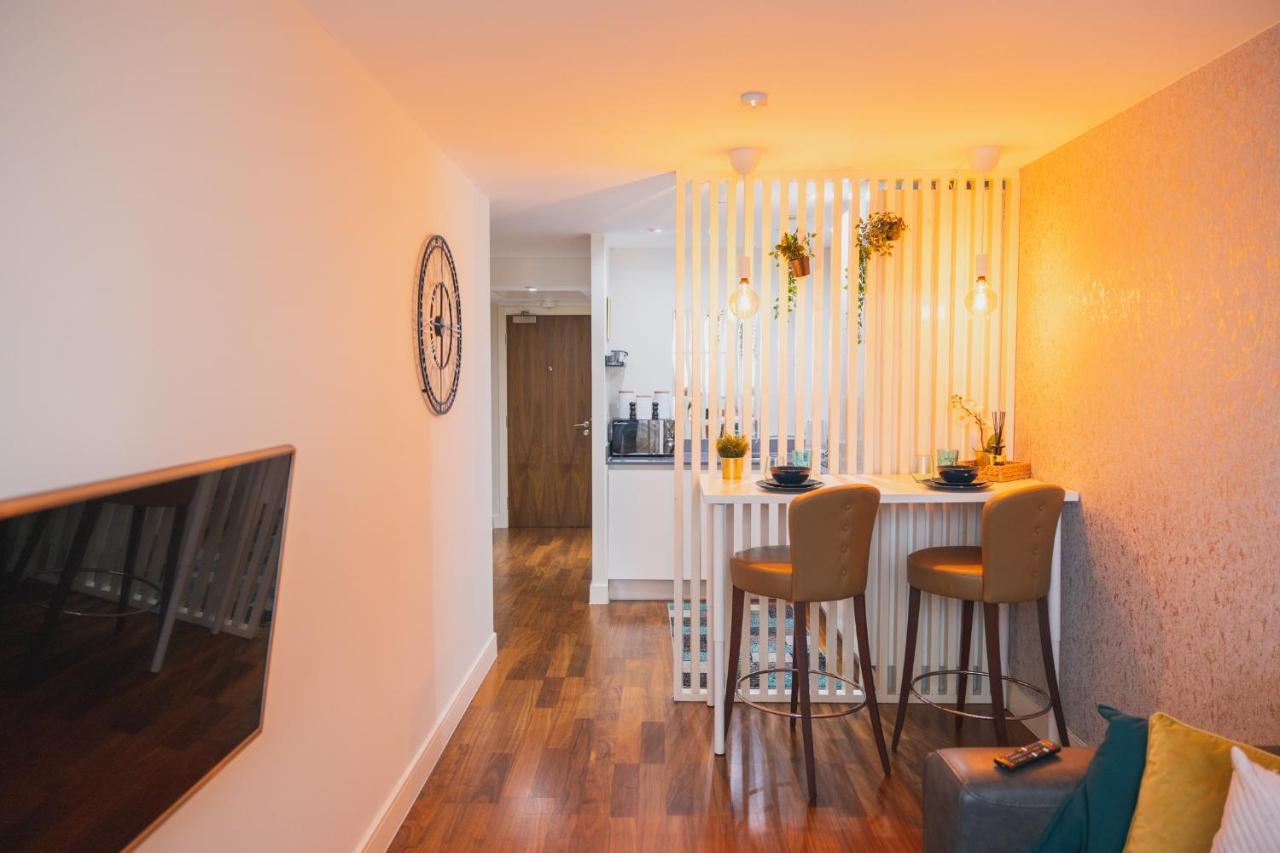 Luxury 9Ine Broad Street Apartments, Beautiful City View, Public Parking, Birmingham Exteriér fotografie