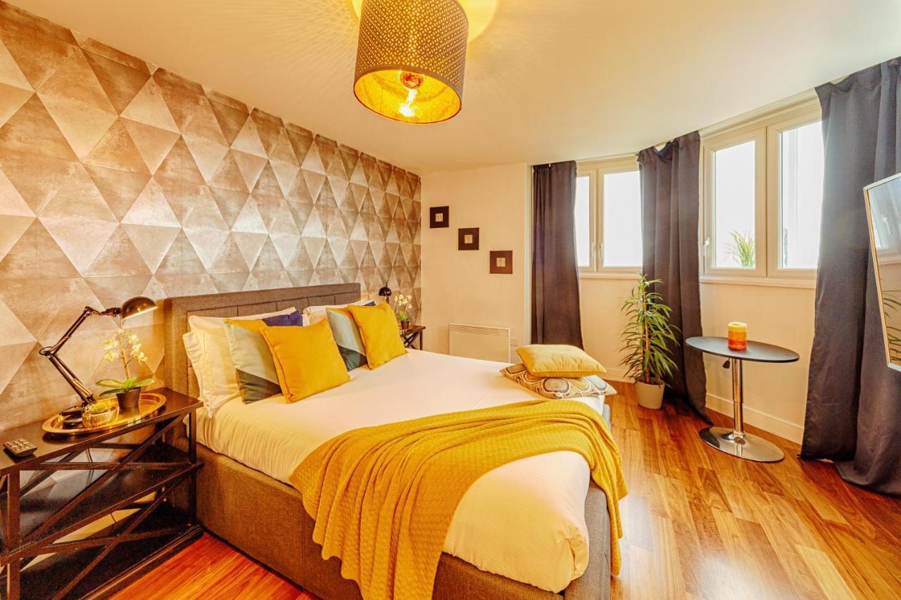 Luxury 9Ine Broad Street Apartments, Beautiful City View, Public Parking, Birmingham Exteriér fotografie